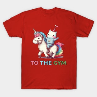 Unicorn To The Gym T-Shirt